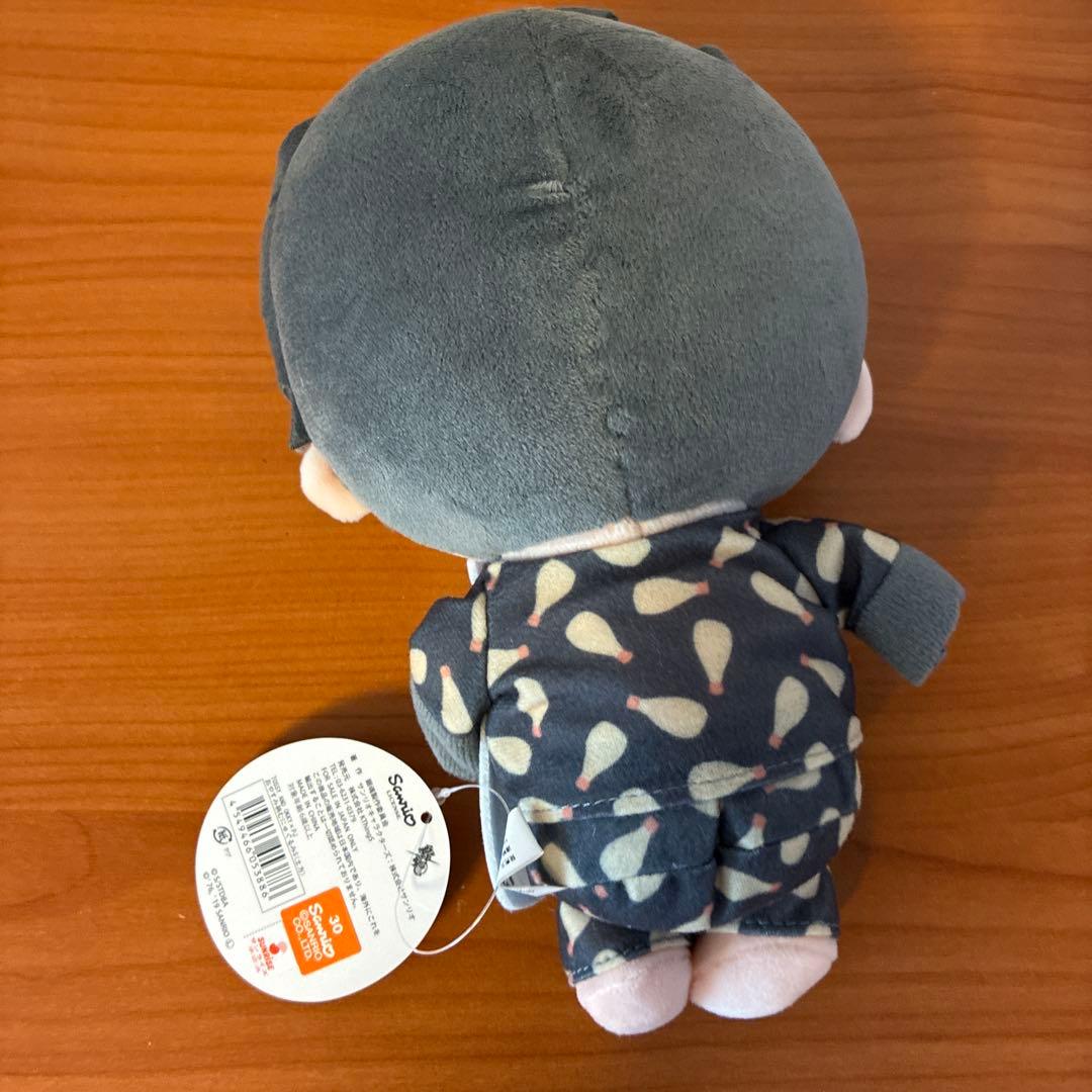 銀魂×サンリオ　土方十四郎　むにゅぐるみ　おやすみ柄