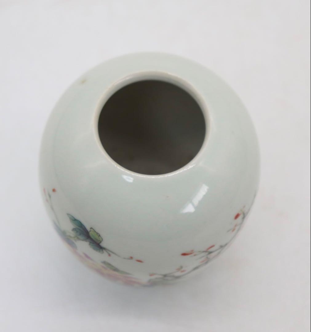 中国 玩玉 粉彩 花鳥紋小壺② 送料込み250525 - メルカリ
