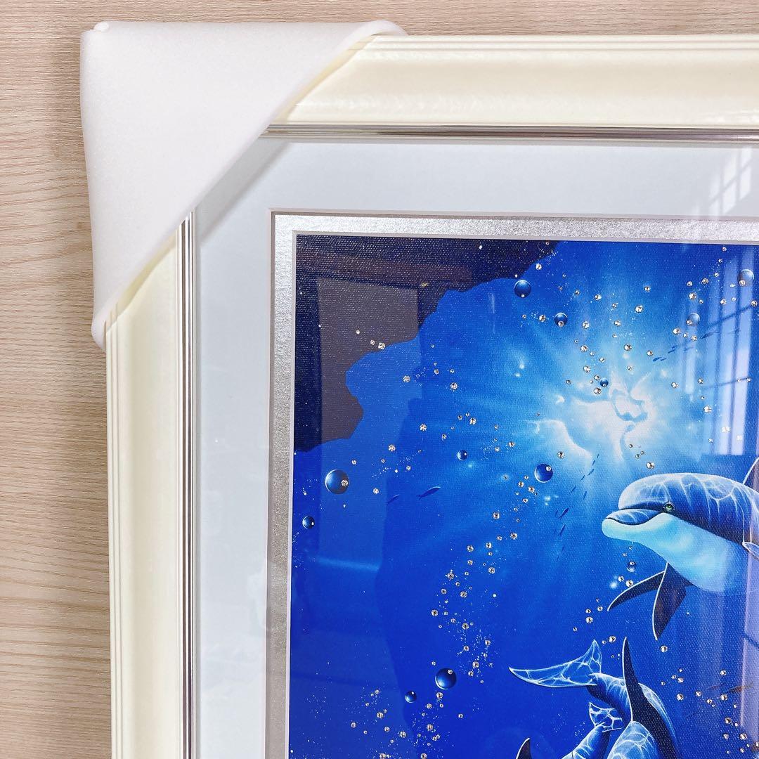 キモ KIMO 作家 ドルフィンハーモニー 絵画 限定エディション 直筆サイン