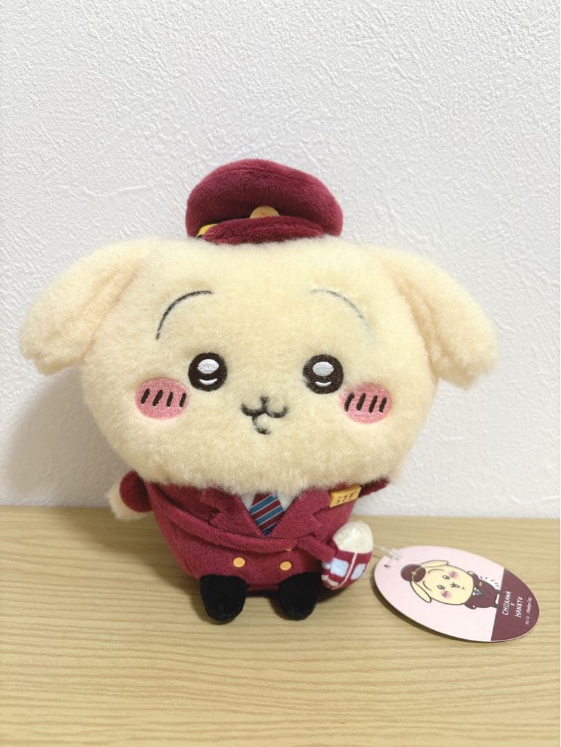 ちいかわ阪急電車なほわほわぬいぐるみS