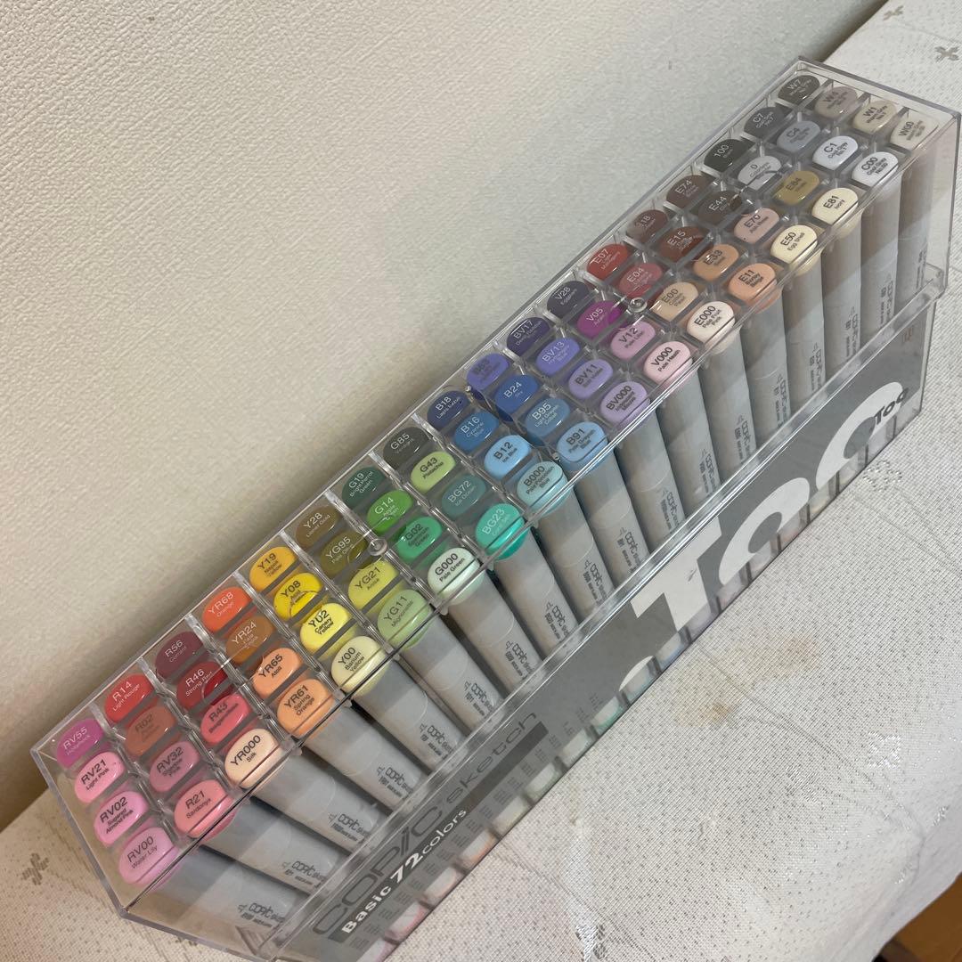 コピックスケッチBasic72colors