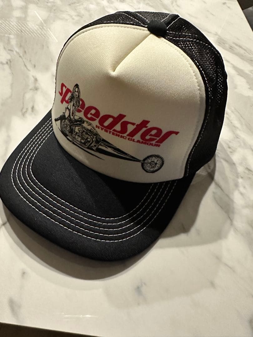 HYSTERIC GLAMOUR speedster トラッカーキャップ ☆大人気☆HYSTERIC GLAMOUR SPEEDSTER メッシュキャップ (キャップ
