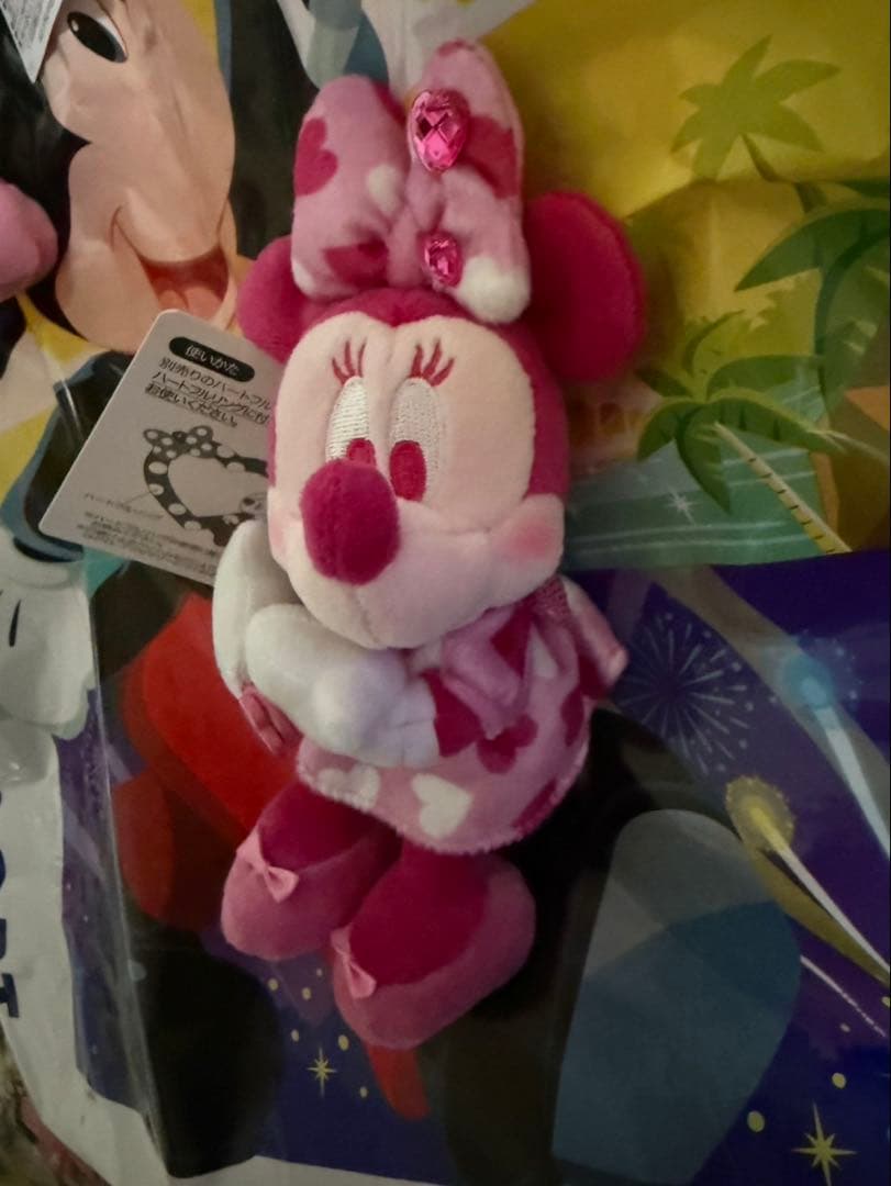 ディズニー　パルパルーザ　ミニー　ぬいぐるみバッジ　ぬいぐるみチャーム　セット