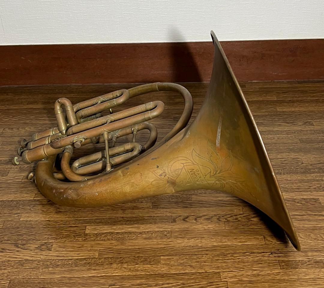 【希少】NIKKAN ホルン ニッカン 管楽器 吹奏楽