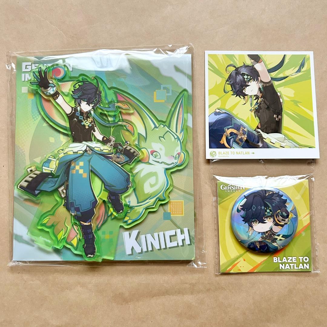 原神 キィニチ グッズセット アクリルスタンド 缶バッジ ましかく