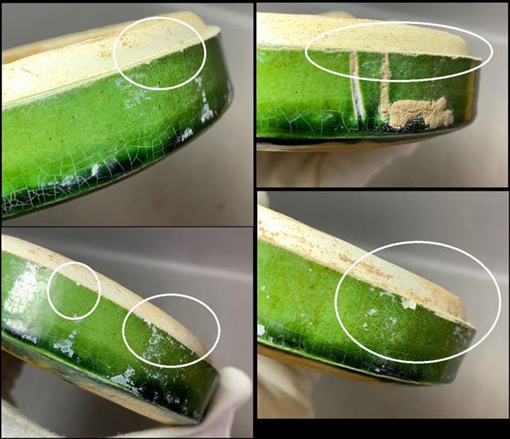 中国 三彩平丸花図香合（印合 合子） f2220725の通販はau PAY