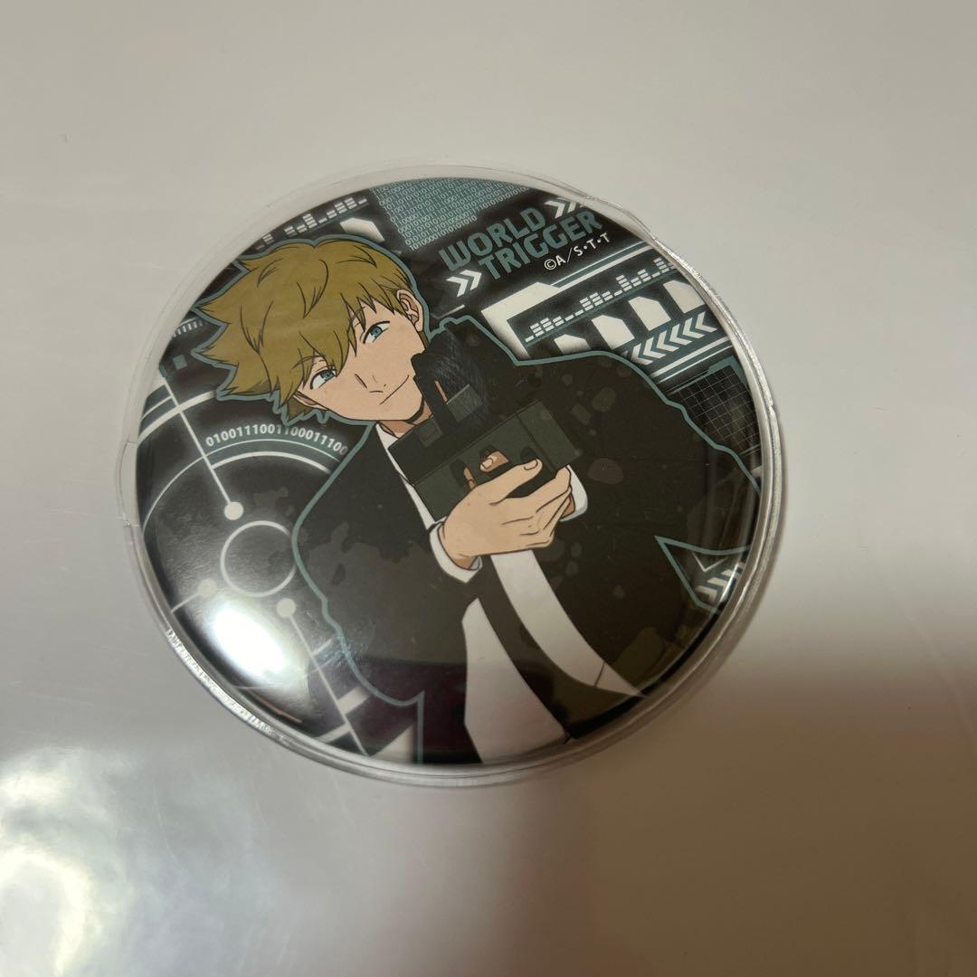 ワールドトリガー 犬飼澄晴 ジュエリー缶バッジ 三門の四季を駆ける