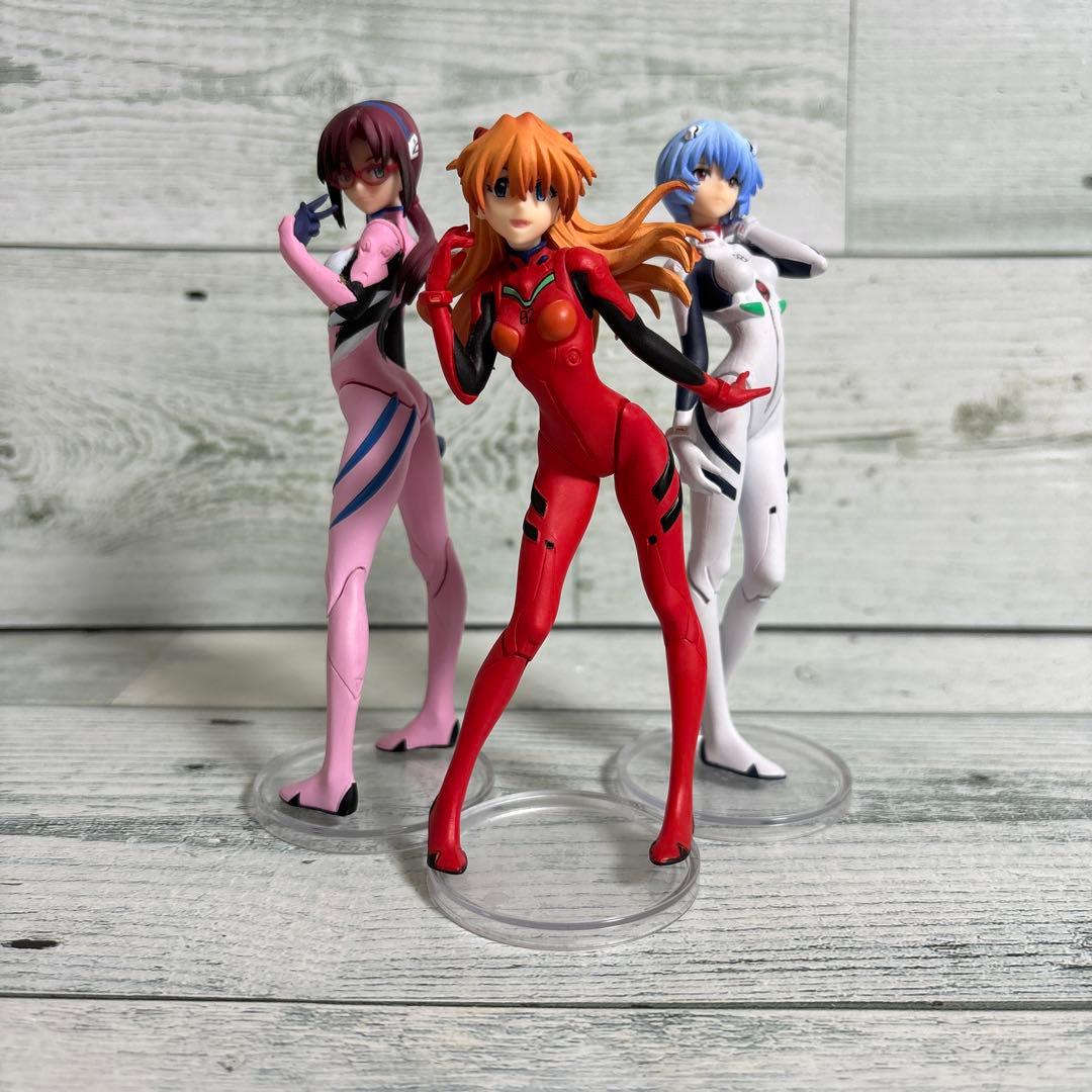 新世紀エヴァンゲリオン アスカ レイ マリ フィギュア 3体セット