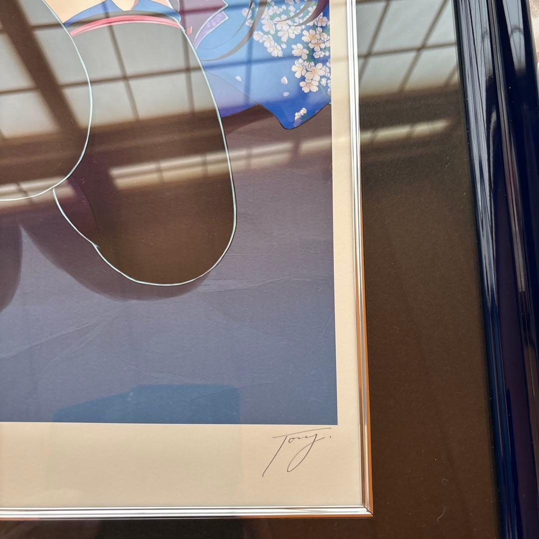 tony 版画　アールビバン　サイン　戦国大戦　五郎八姫　25枚限定生産品