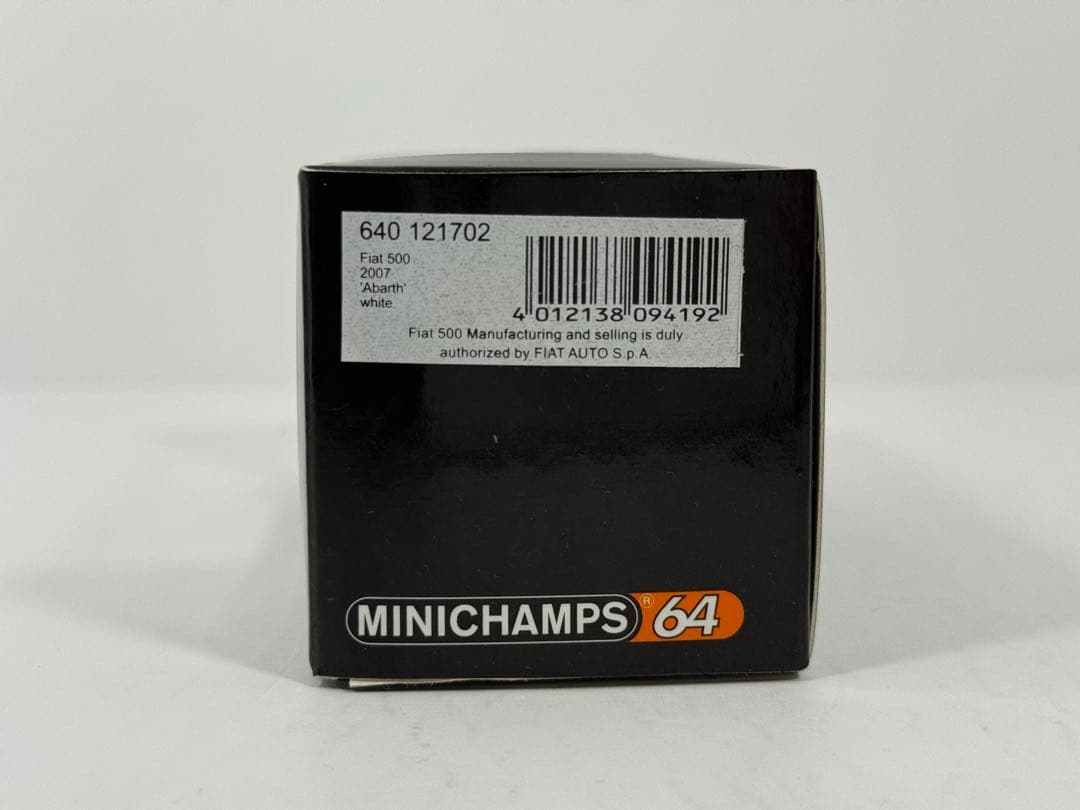 1/43 フィアット 500 アバルト 2007 白 Fiat Abarth