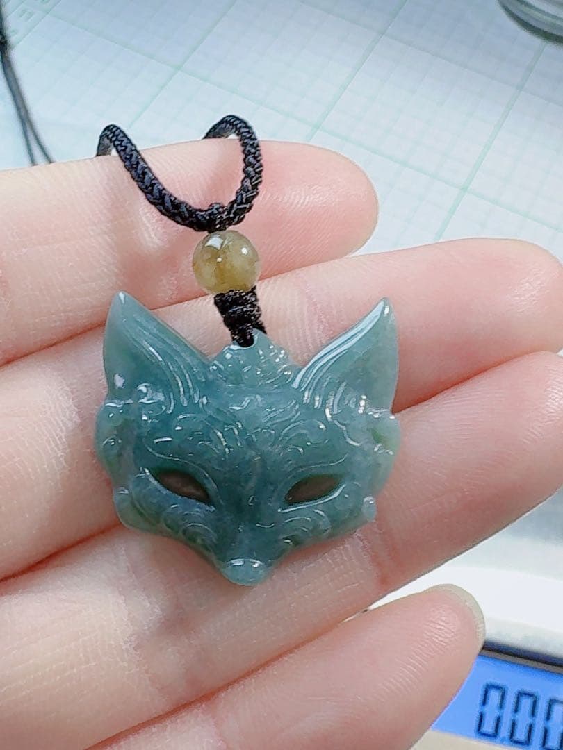 R1-0308天然本翡翠 《本物保証》 翡翠ペンダント ネックレス - メルカリ