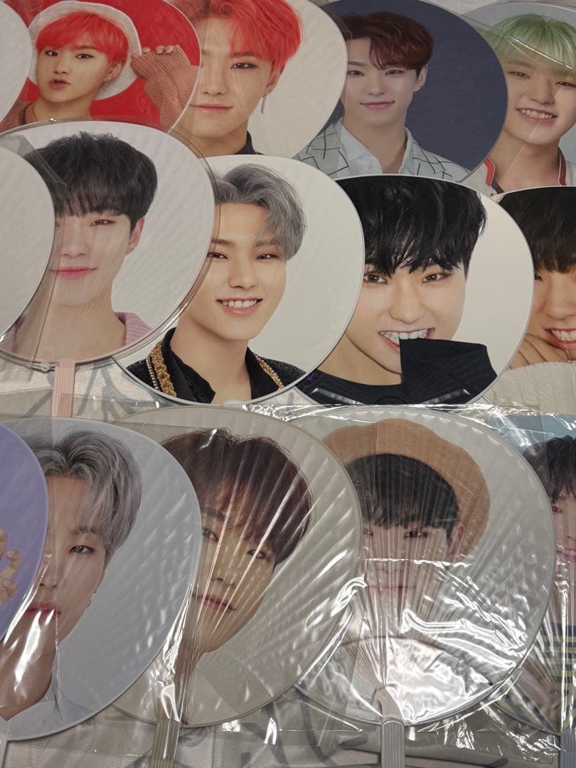 セブチ 団扇 ウジ ホシ ジュン トレカ セット