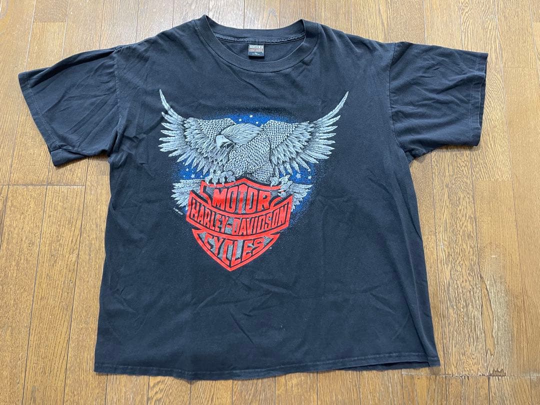 ダ*ス様 Harley-Davidson イーグル FUN WEAR Tシャツ