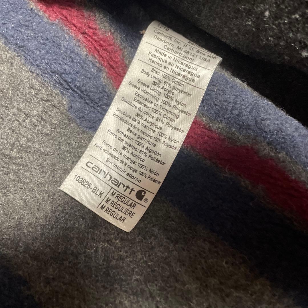 Carhartt チョアコート M メンズ ブラック 103825-BLK