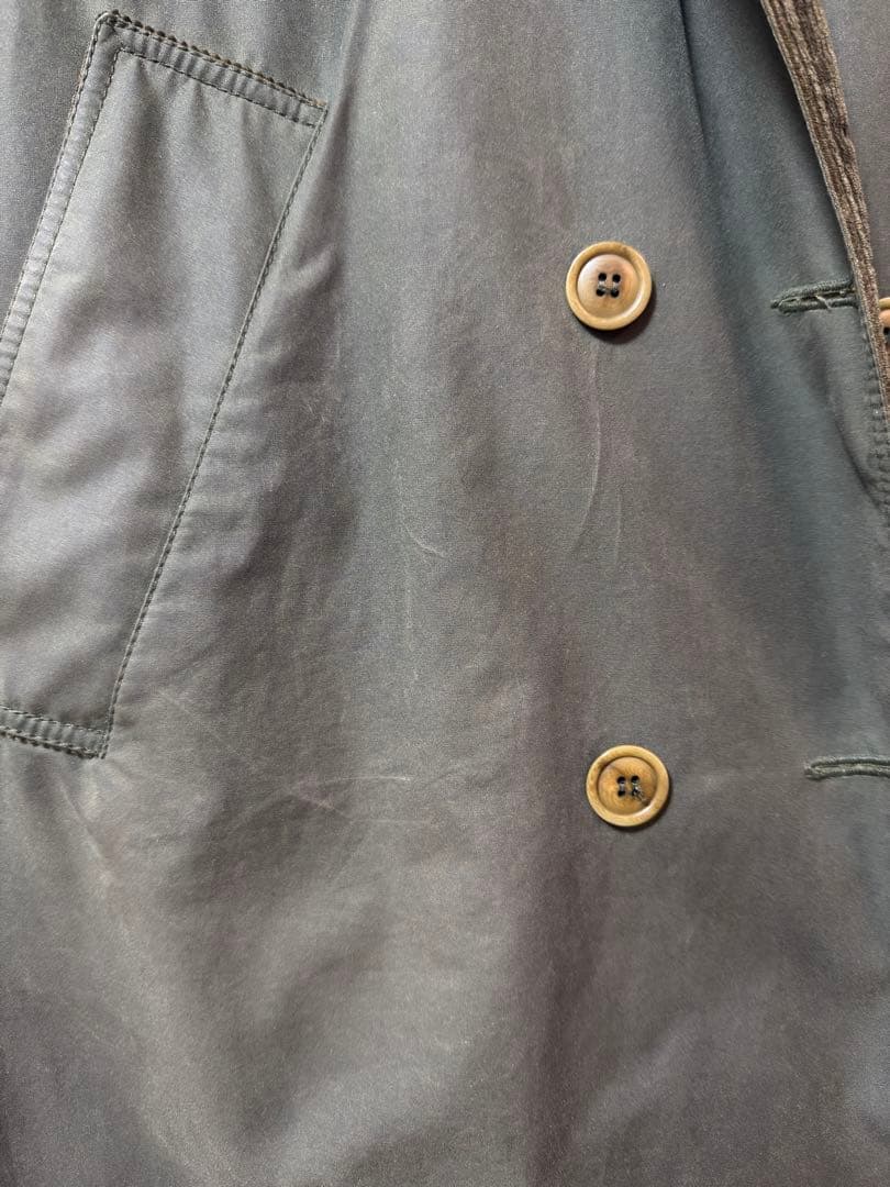 Barbour WHITLEY トレンチコート 36 3ワラント オイルド