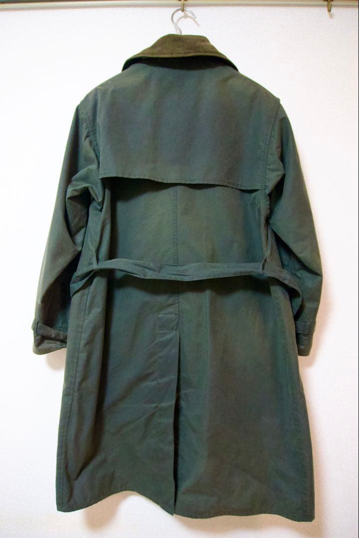 Barbour WHITLEY トレンチコート 36 3ワラント オイルド