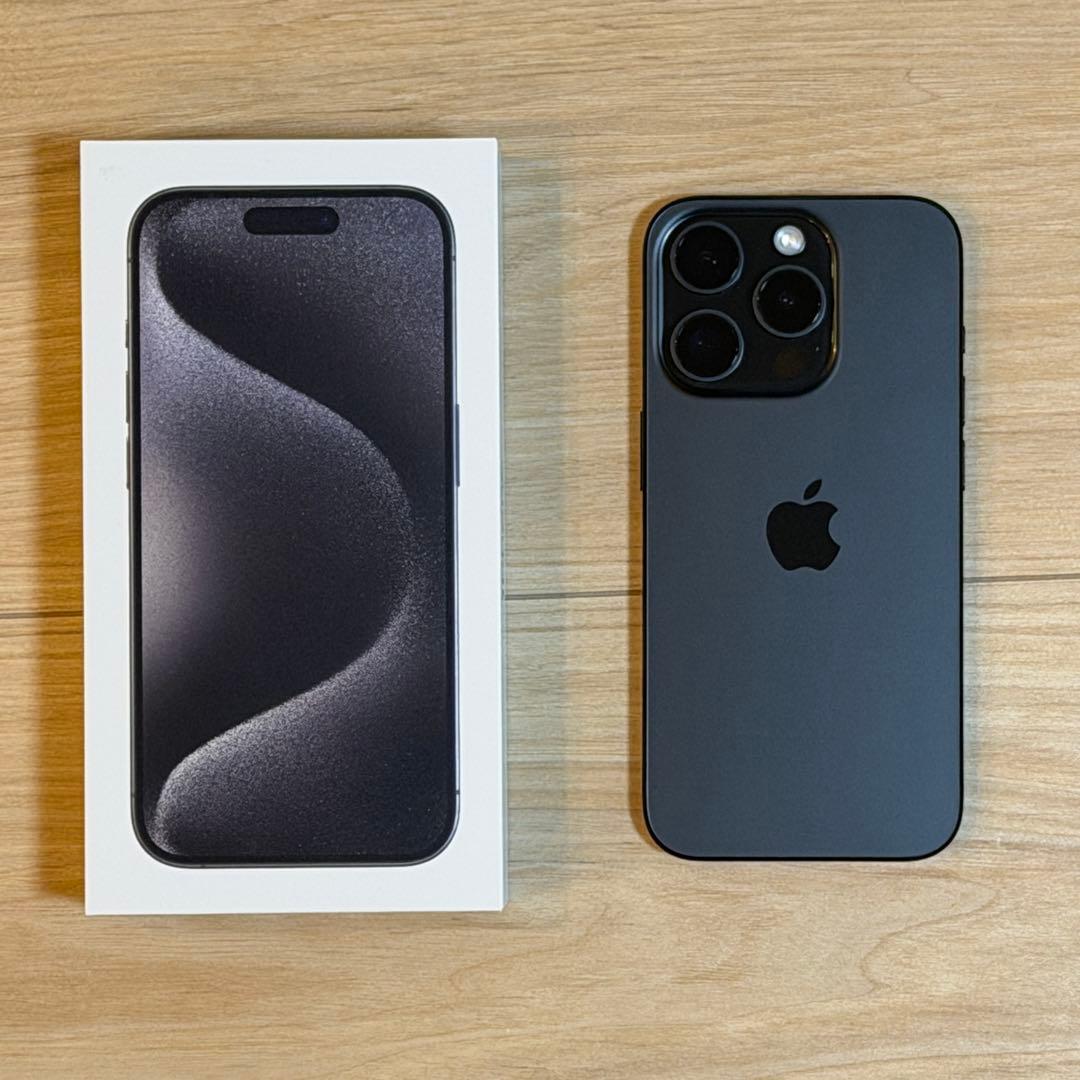 【毎日1000円値下げ】iPhone 15 Pro ブラック 256GB 毎日1000円値下げ】iPhone 15 Pro ブラック 256GB 毎日1000円値下げ