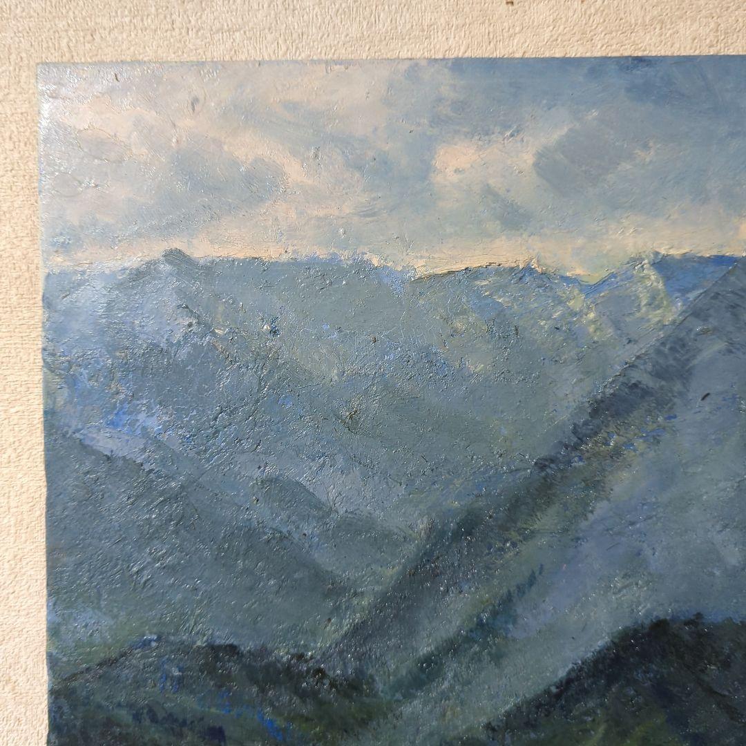 F8号油彩画（中古額縁入り)No.66