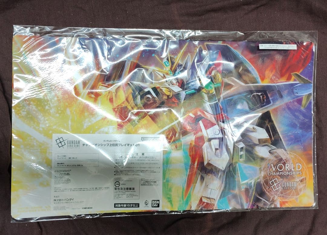 ガンダムカード チャンピオンシップ上位賞プレイマット01 ウイング