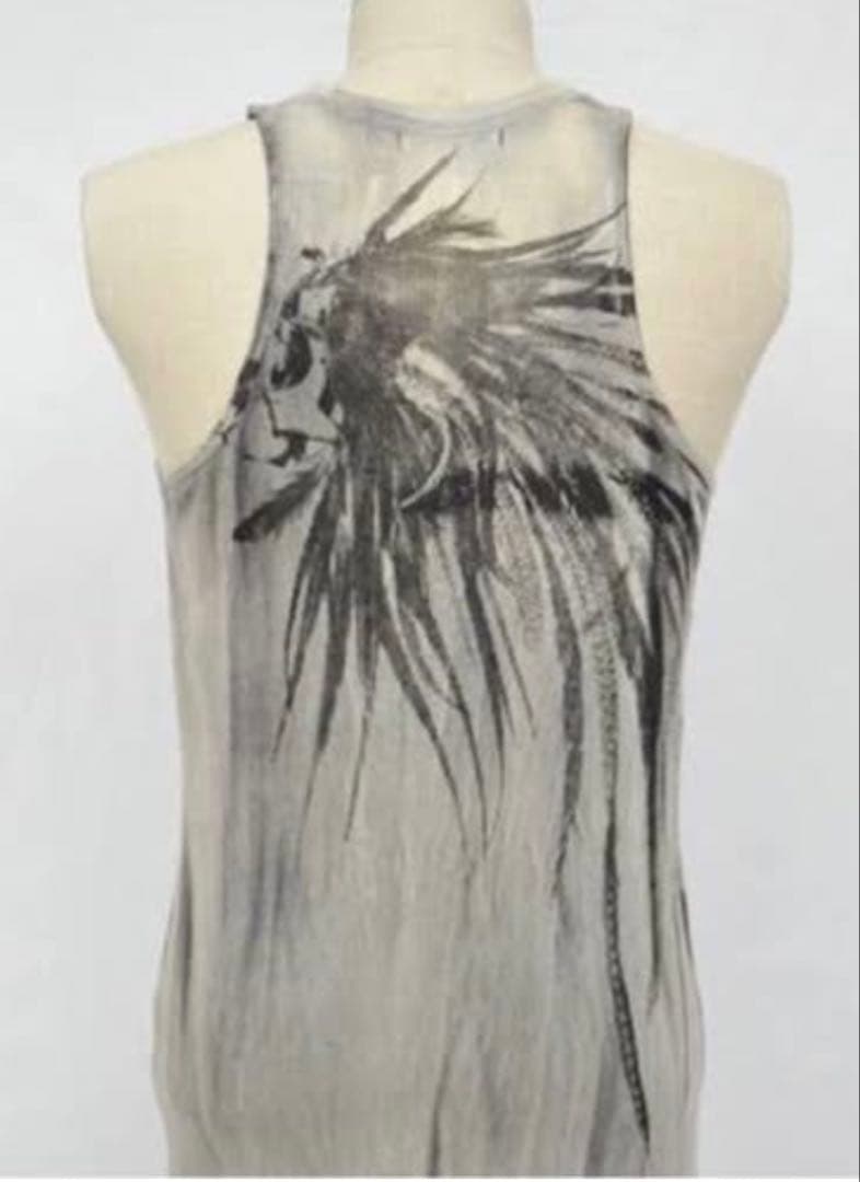 14th Addiction タンクトップ グレー