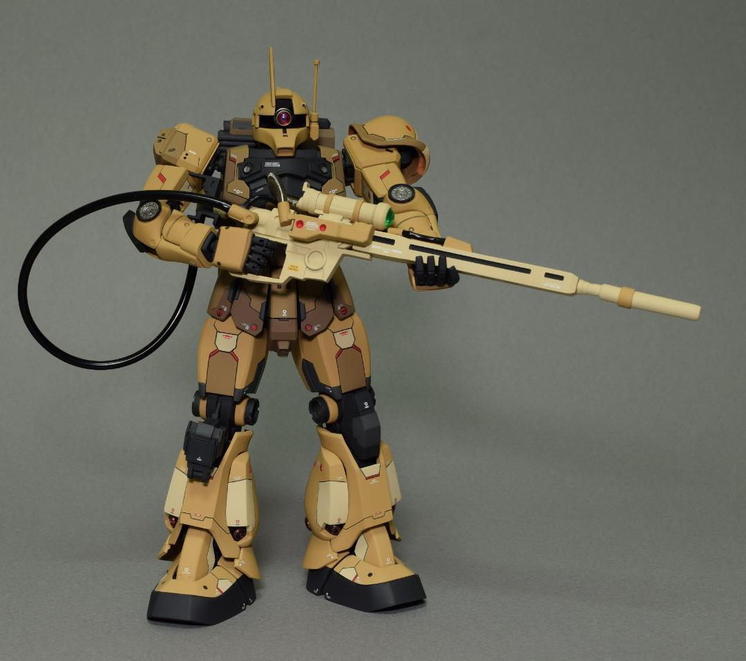 MGザクVer2.0改修 MS-05L ザクスナイパー 塗装済完成品