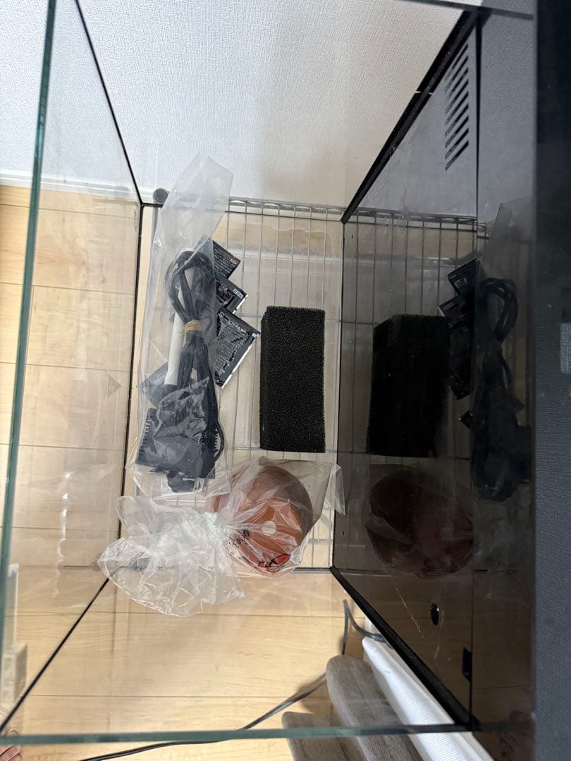 横浜市引き取り限定 オルカ シェル2 一体型水槽 セット