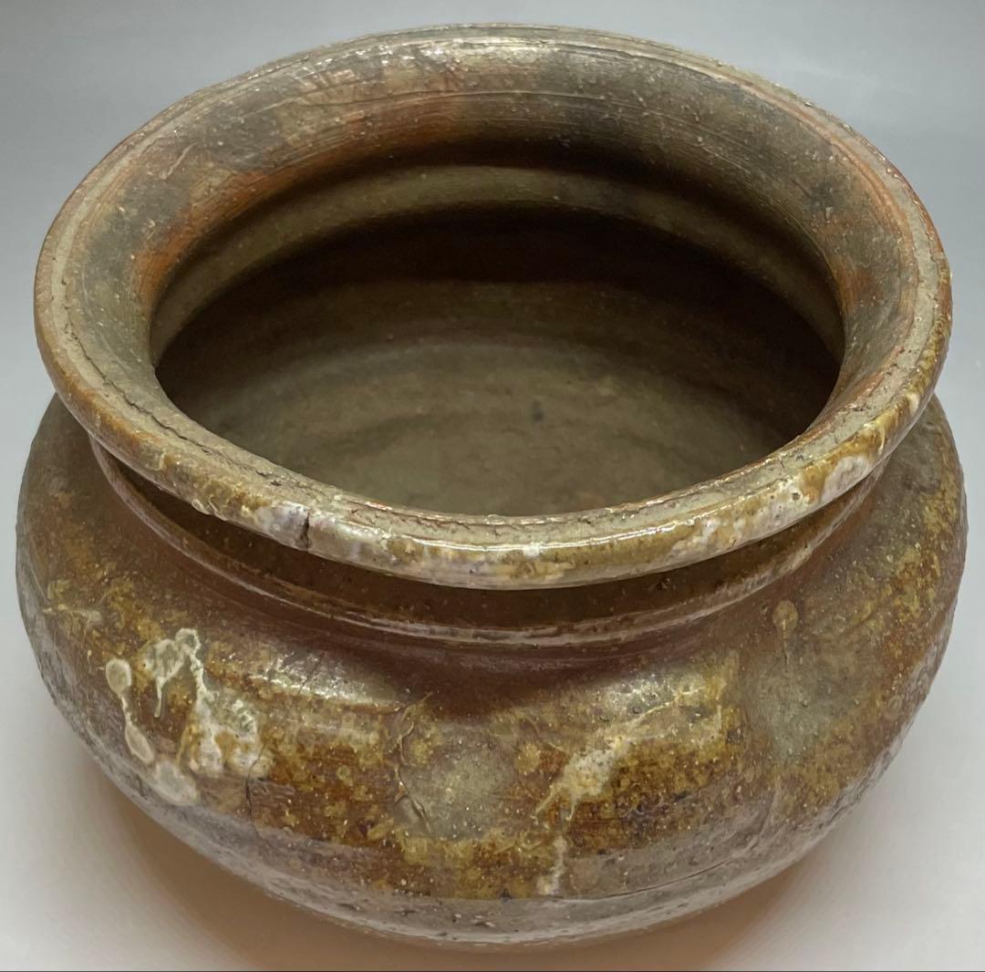 古備前　建水　茶道具　b9132