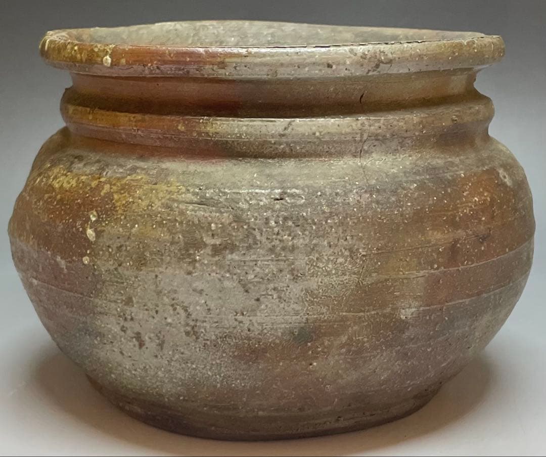 古備前　建水　茶道具　b9132