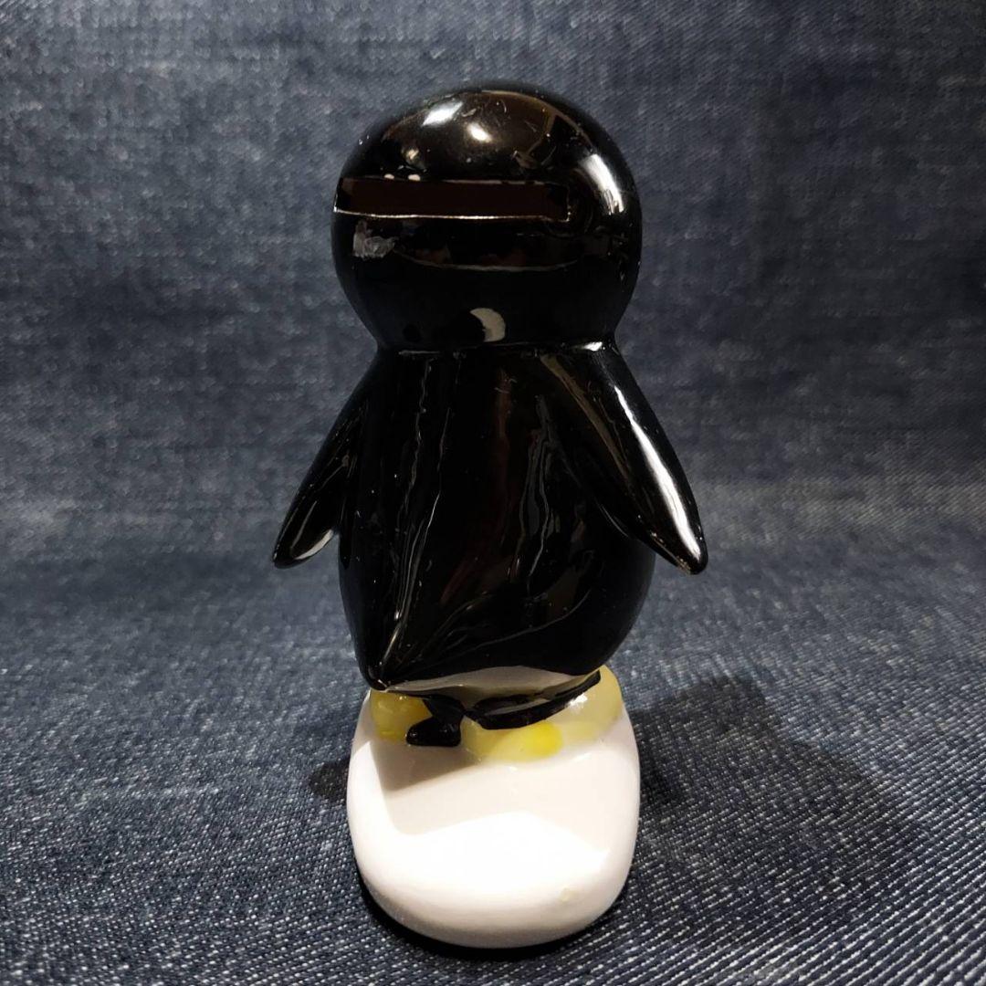 昭和レトロ サーフィン ペンギン 貯金箱 陶器製 - メルカリ