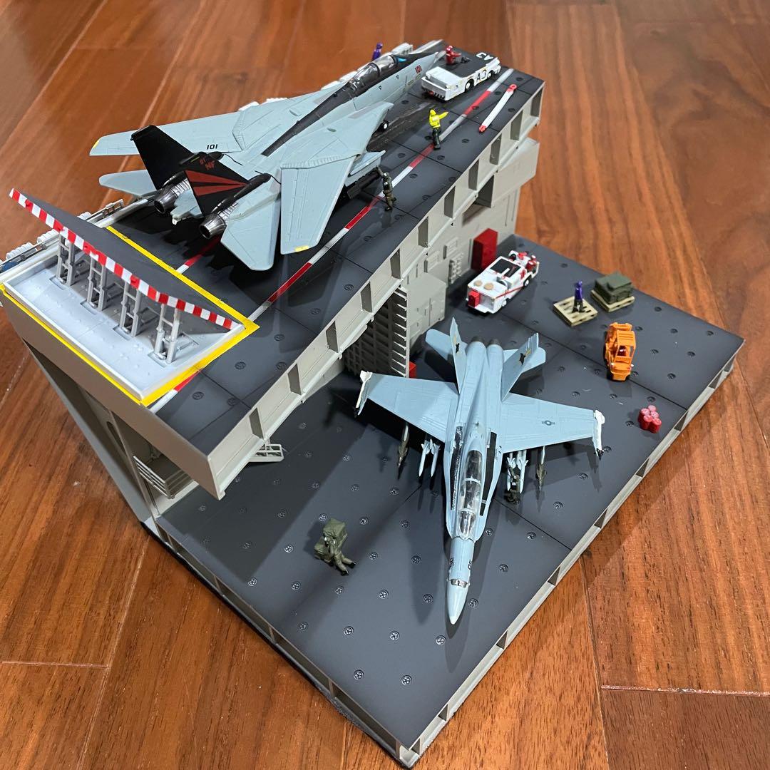 1/144 空母甲板完成品 ※説明欄一読下さい - メルカリ