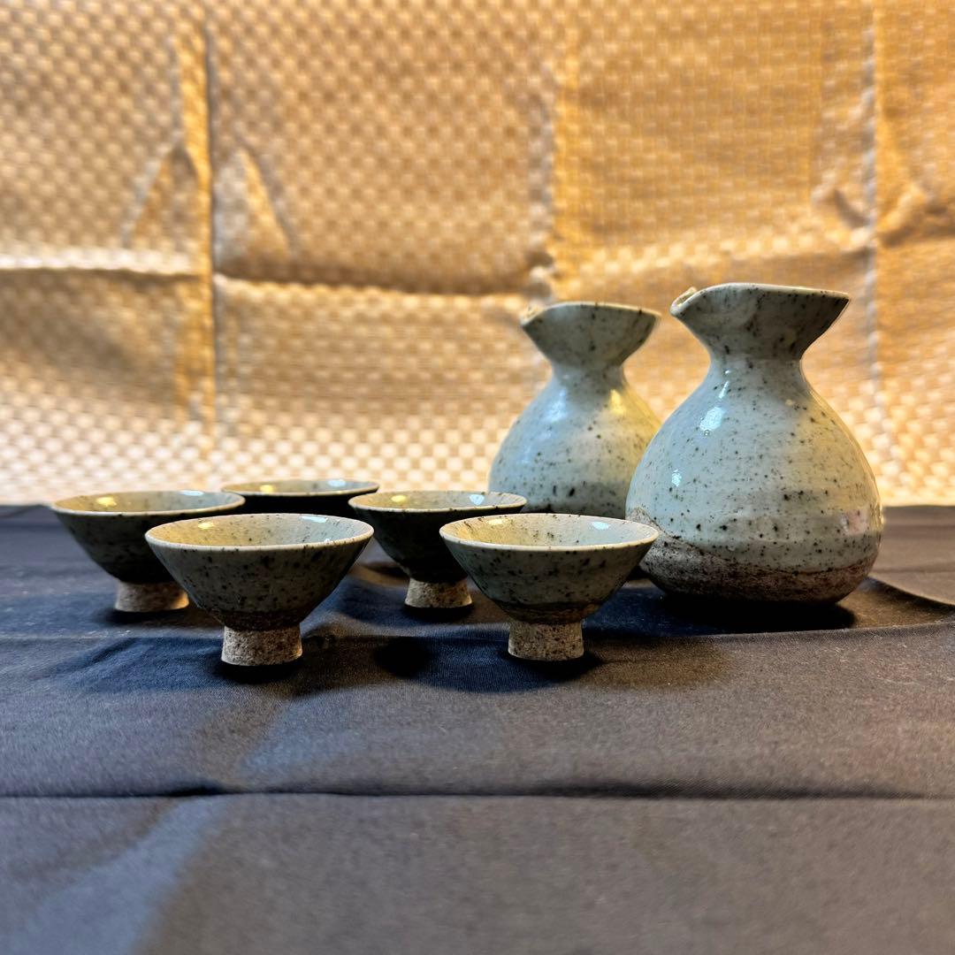 平清水焼 青龍窯 徳利•猪口セット - メルカリ