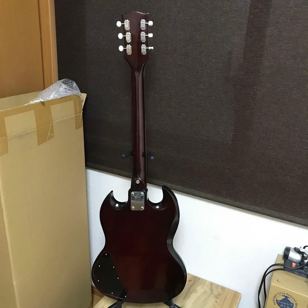 ジャパンビンテージ 2ハム搭載 SGタイプ Morris エレキギター 中古品