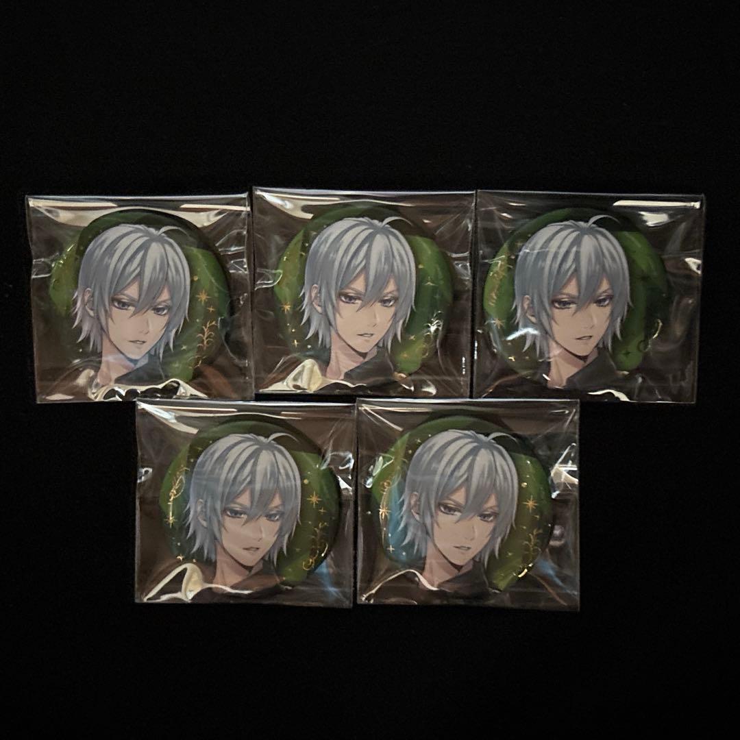 ツイステ ブレイジングジュエル シルバー 缶バッジ - メルカリ