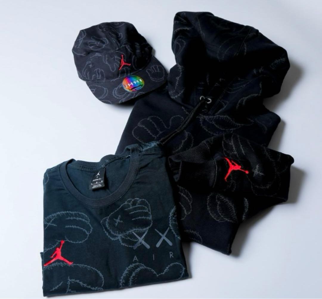 希少　Air Jordan x KAWS 5-Panel Cap \"Black\"
