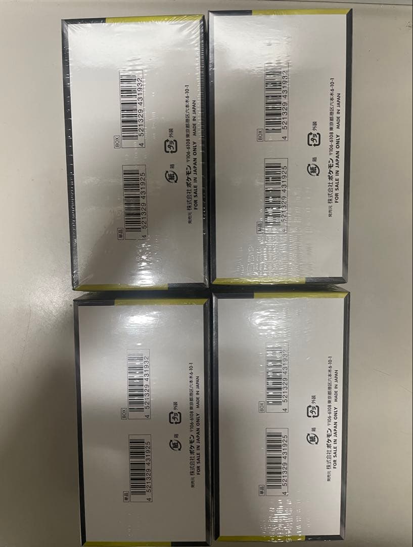 ポケモンカードゲーム メガドリームEX box4個セット　即日発送可能