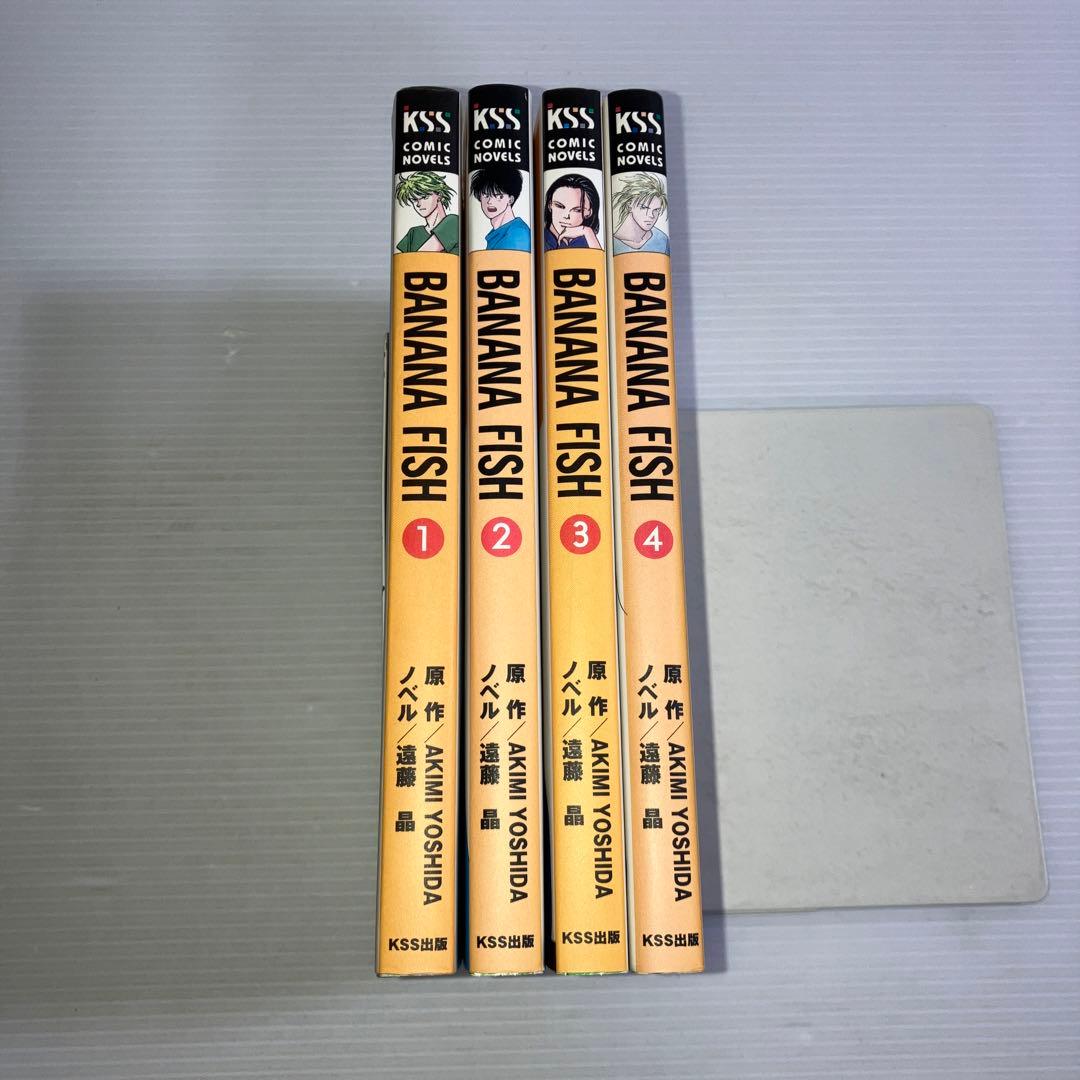 Banana fish マックス・ロボの手記 全4巻 小説