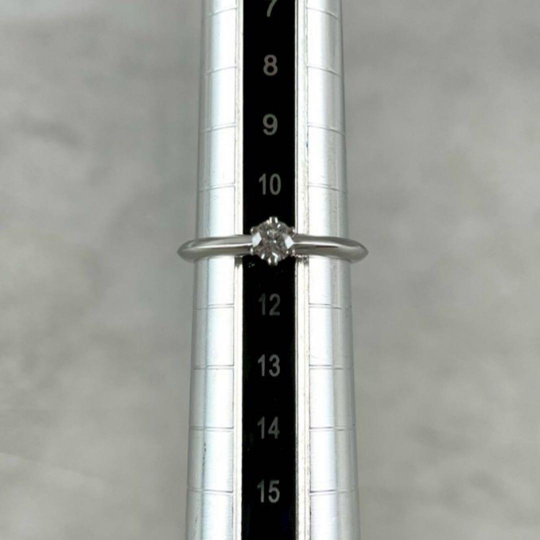 極美品✨Tiffany ソリティア セッティング リング Pt950 ダイヤ