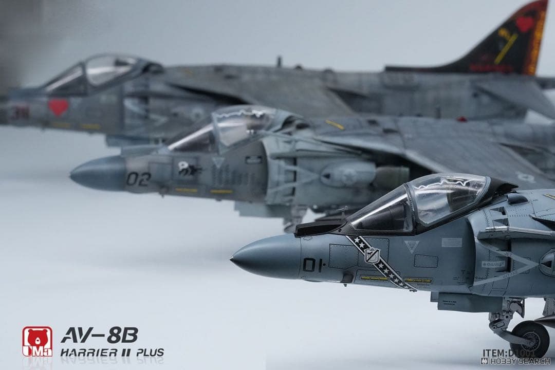 三連休特価！】UM aモデル1/48 AV-8B ハリアーII PLUS 帰還者トーマス