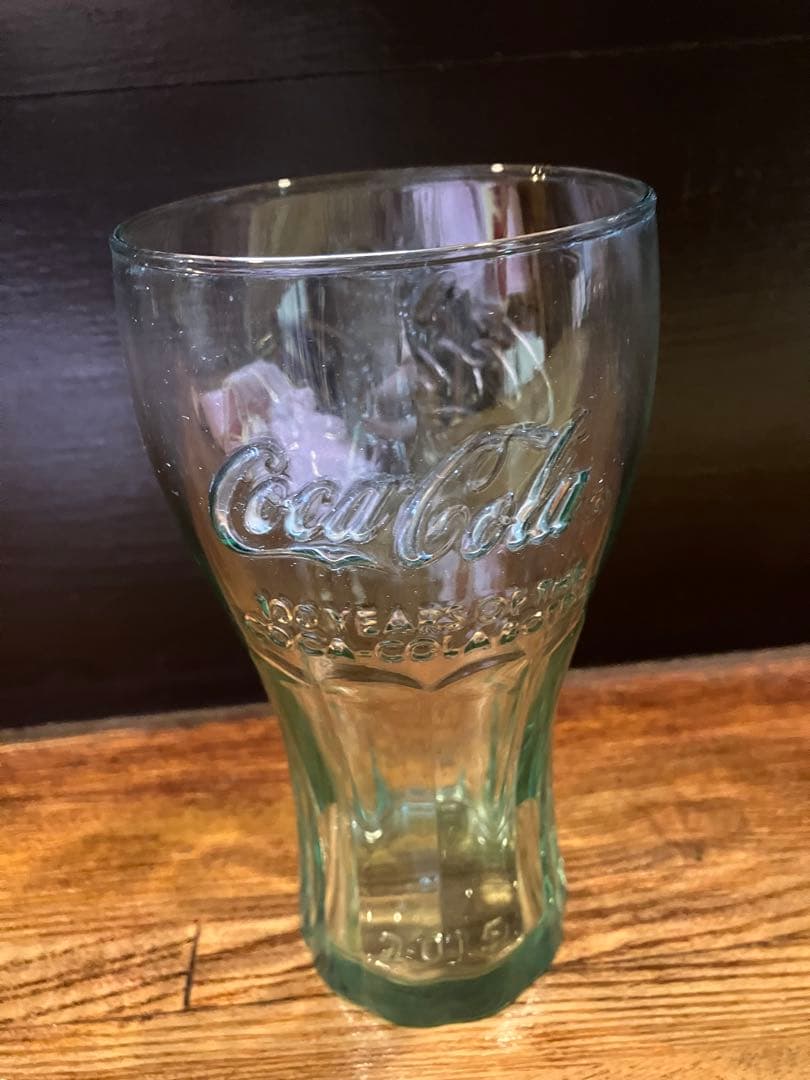 Coca-Cola ガラス製コップ 100周年記念グラス コカコーラ 100周年記念