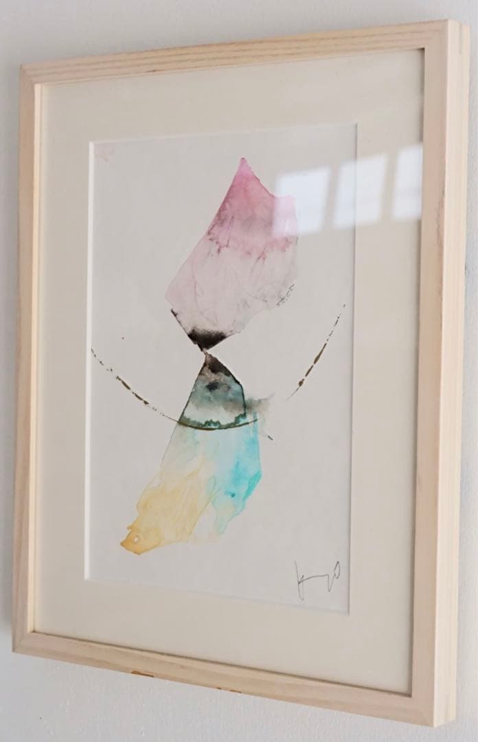 野村佳代原画作品絵画美術水彩画抽象画