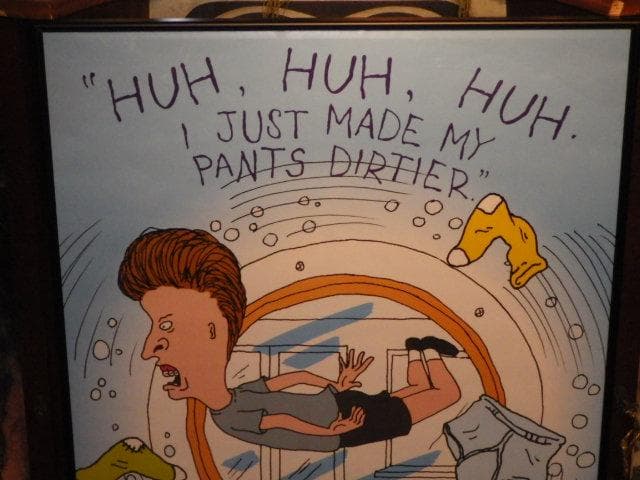 90'S☆ビーバス&バットヘッド☆ポスター☆23☆MTV☆ビンテージ☆USA