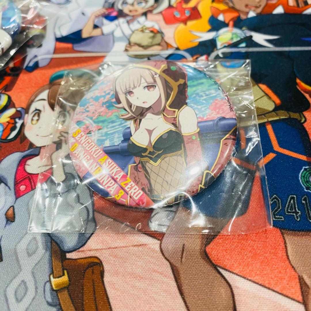 【当日発送】　戦国アスカZERO　ダンガンロンパ3コラボ　七海千秋の缶バッジ