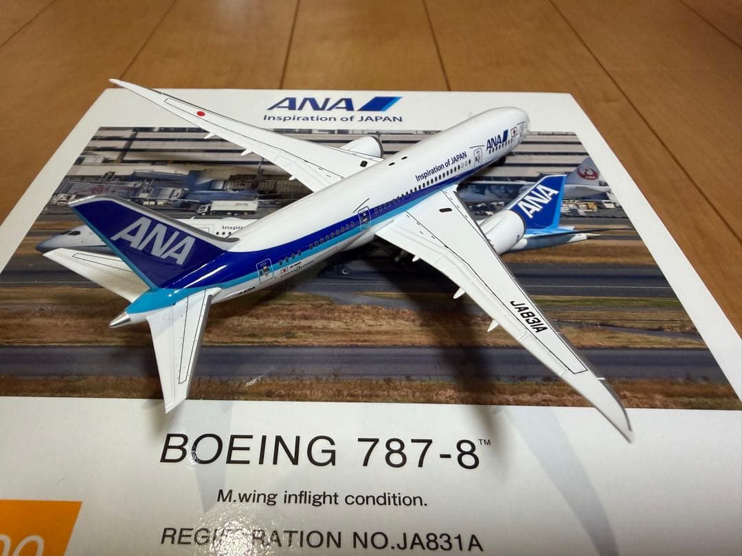 絶版】ANA BOEING 787-8 1/400 NH40116 - メルカリ