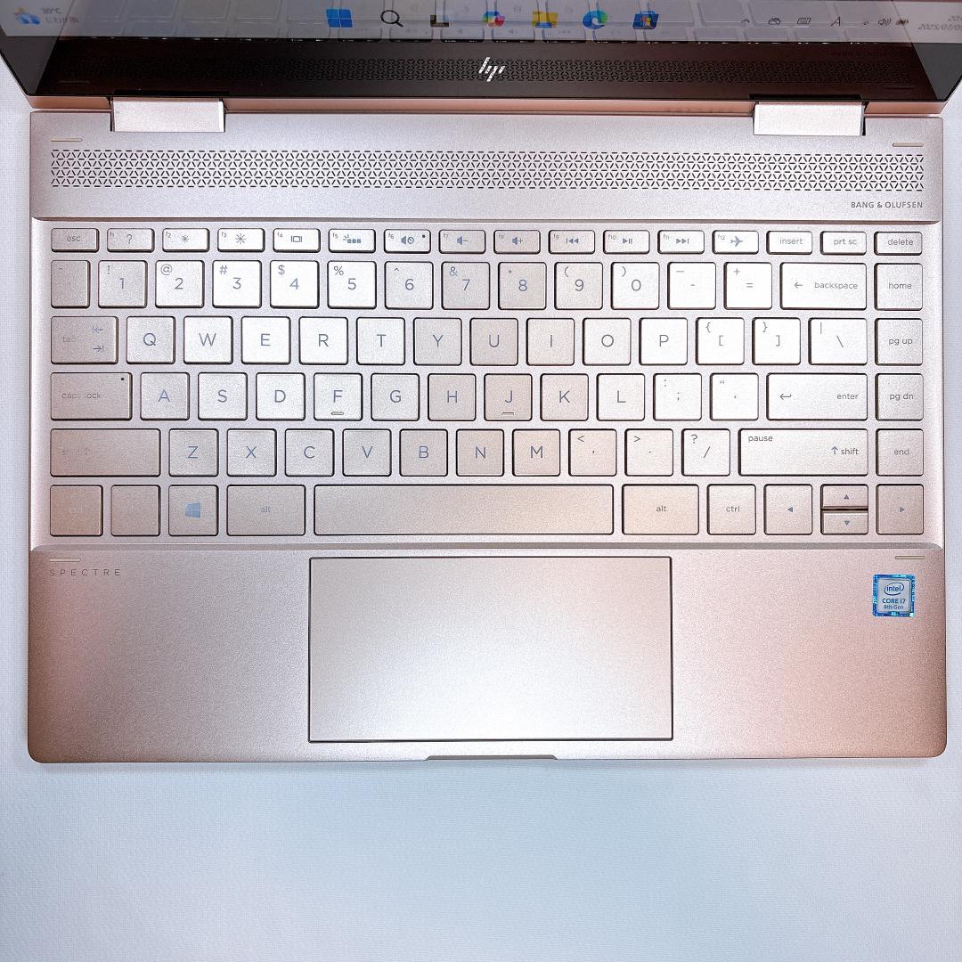 ☆希少ローズゴールド☆ HP Spectre x360 i7 16GB タッチ ☆希少ローズ