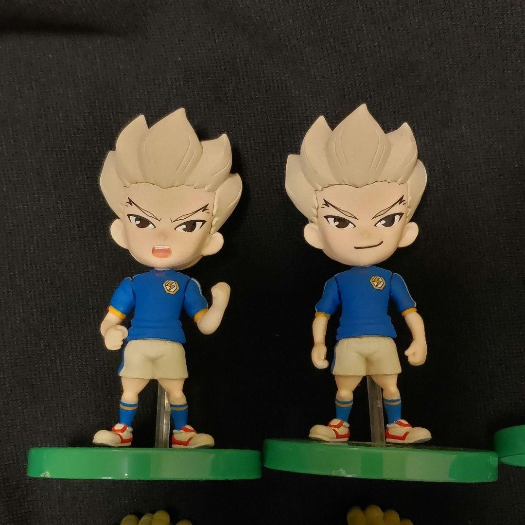 イナズマイレブン フィギュア でふぉめ 円堂 豪炎寺 鬼道 吹雪 タカラ