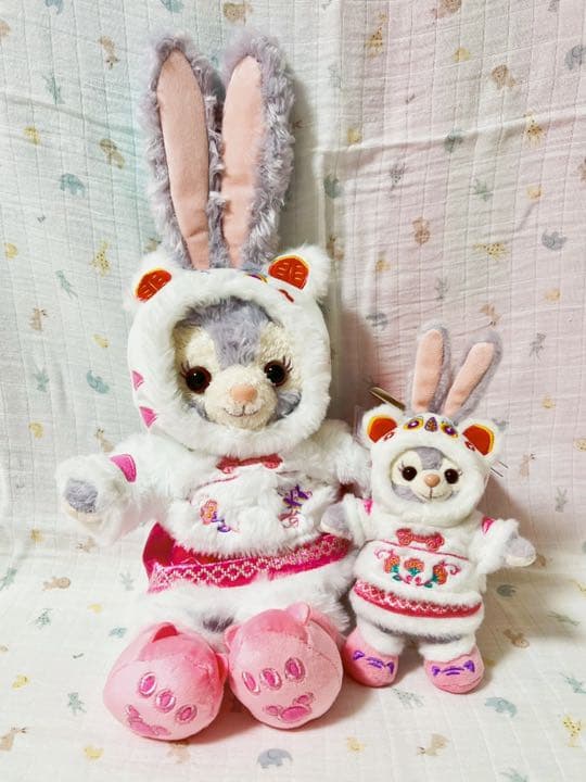 上海ディズニー　ステラルー　SS ぬいぐるみ　キーチェーン　セット ステラルーぬいぐるみSS＆キーチェーンセット 上海ディズニー