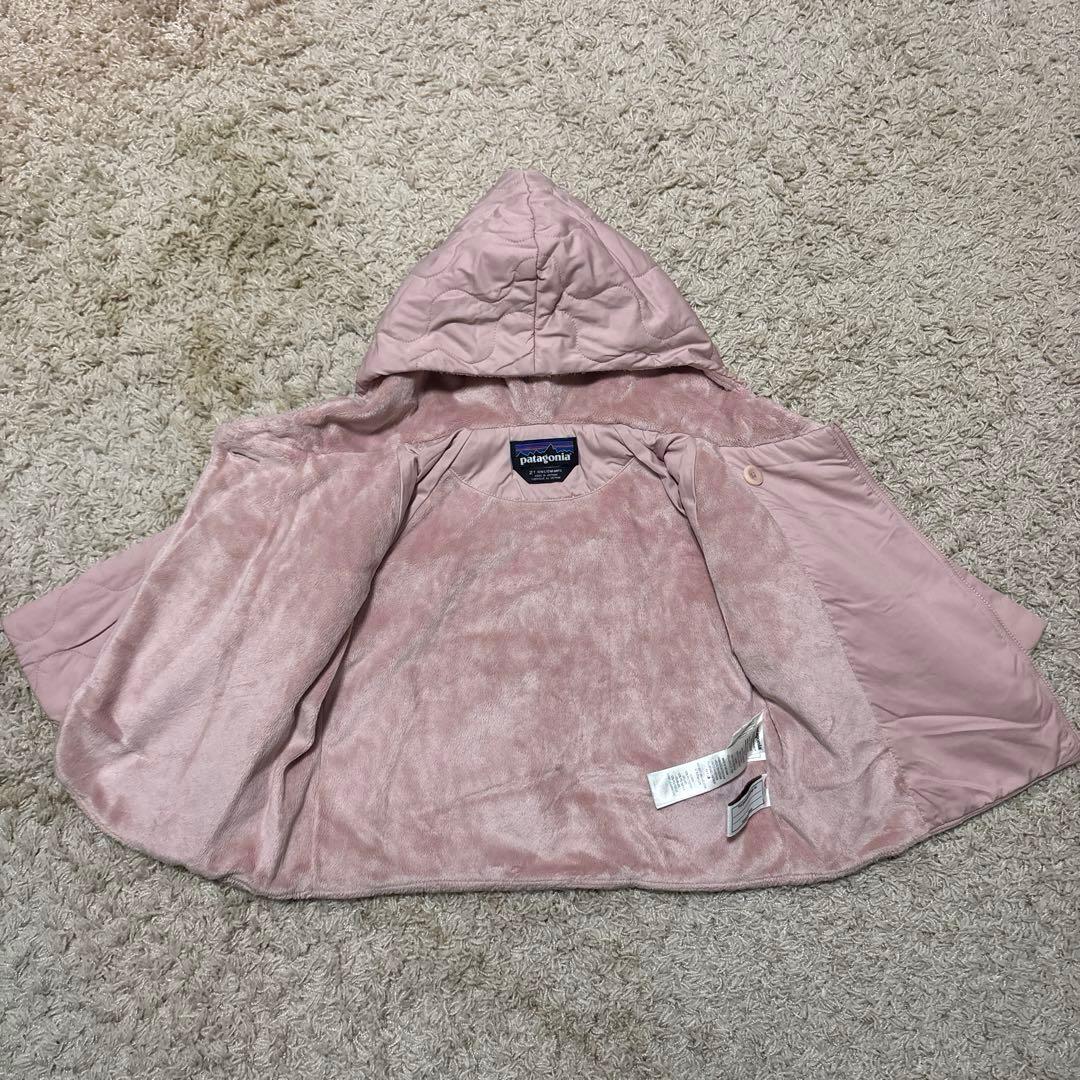 【美品】Patagonia ベビーキルテッドパフジャケット セットアップ 2T