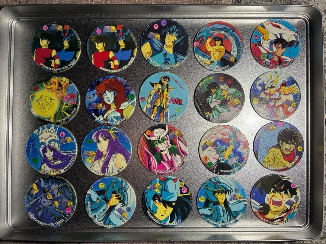 ドラゴンボールZなどレトロめんこ208枚超大量♪特大18cmジャンボメンコ