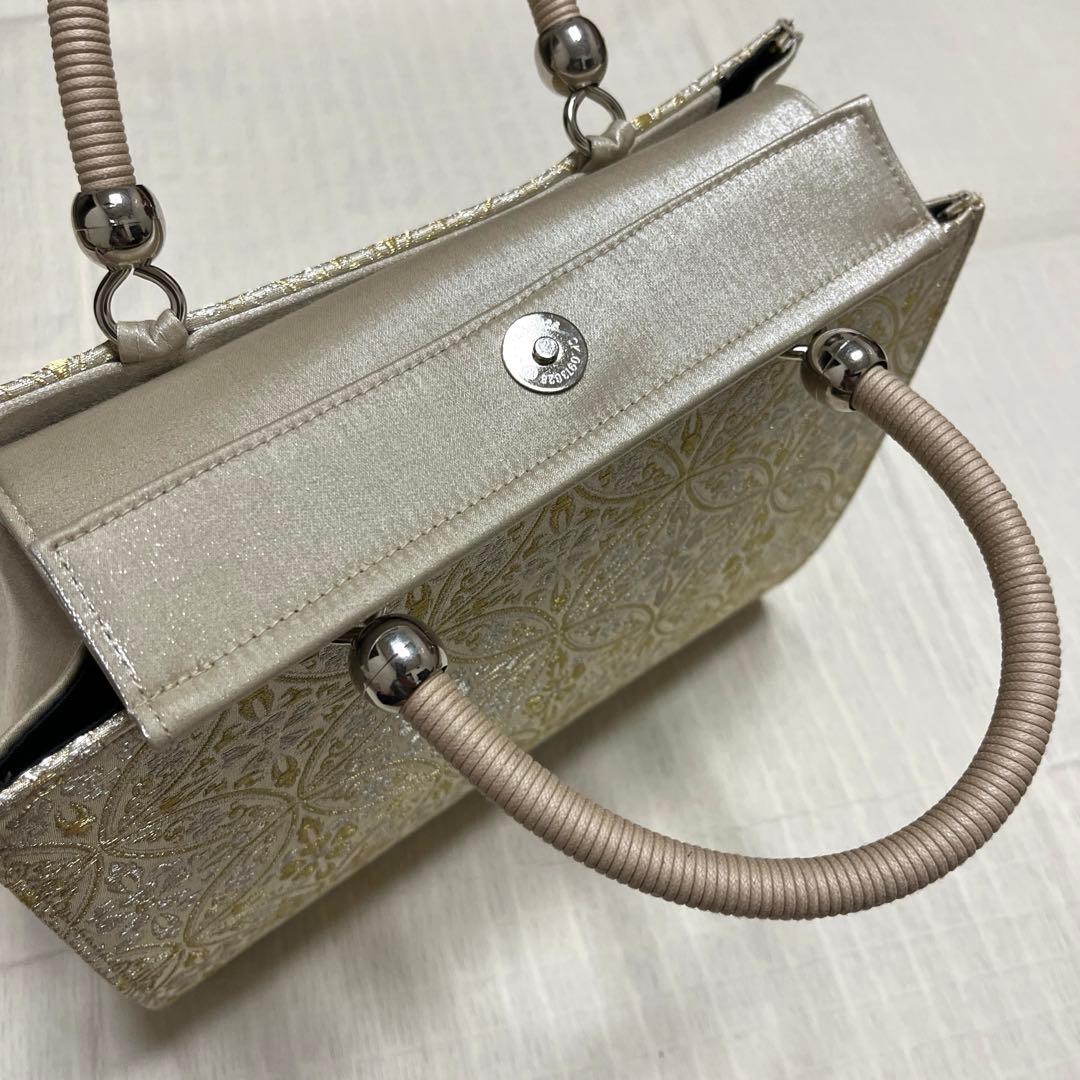 【新品☆正絹】西陣織！和装バッグ