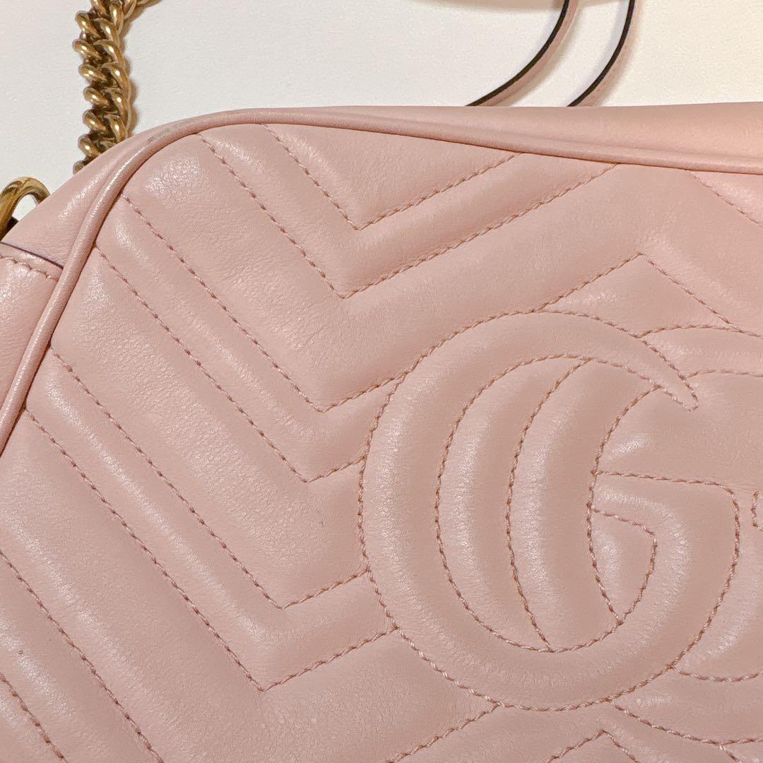 GUCCI GGマーモント ショルダーバッグ